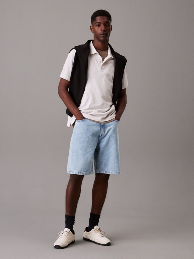 Oxford Two Tone Polo Shirt