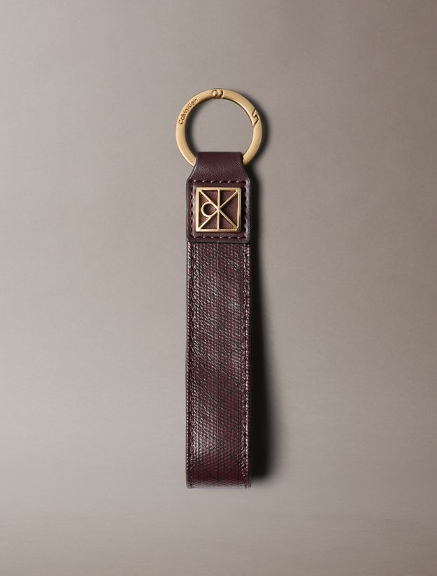 Allover Monogram Logo Key Fob