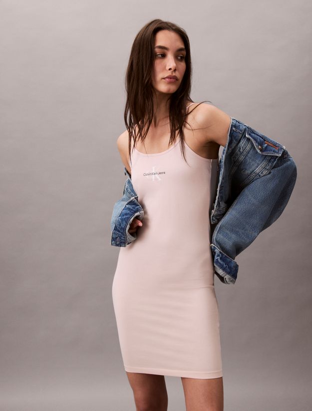 Slim Monogram Cami Dress