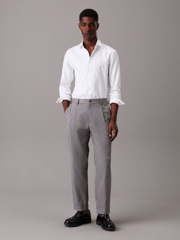 Slim Structured Non-Iron Dress Shirt