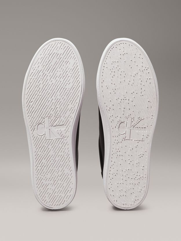 Leather Platform Trainers