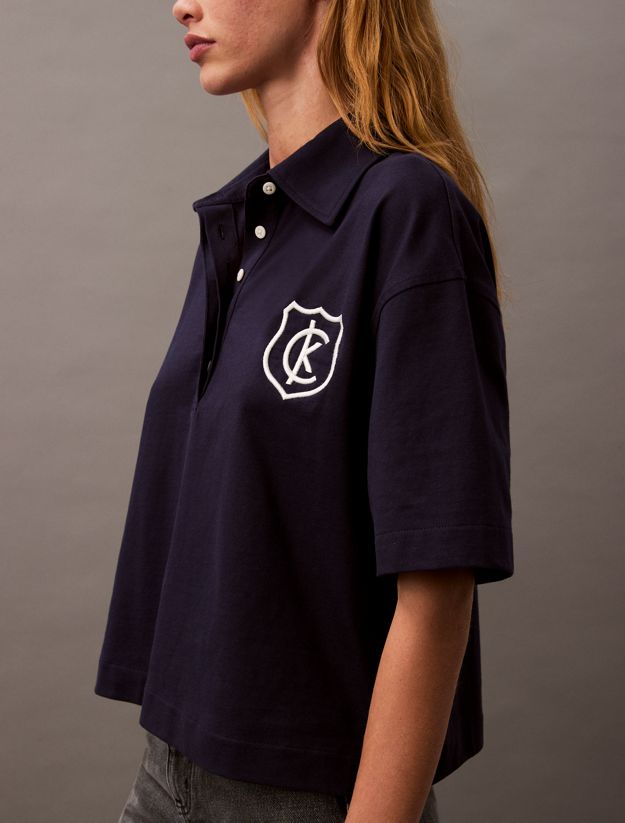 Cotton Jersey Logo Polo Shirt