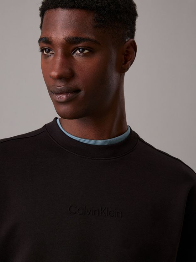 Relaxed Technical Interlock Sweatshirt