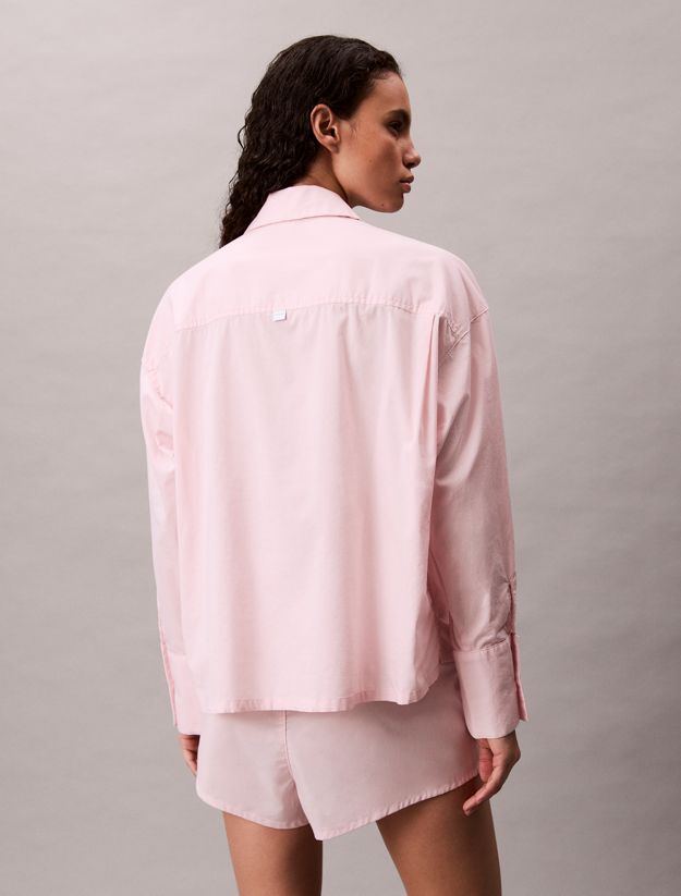 Cotton Poplin Pyjama Shorts