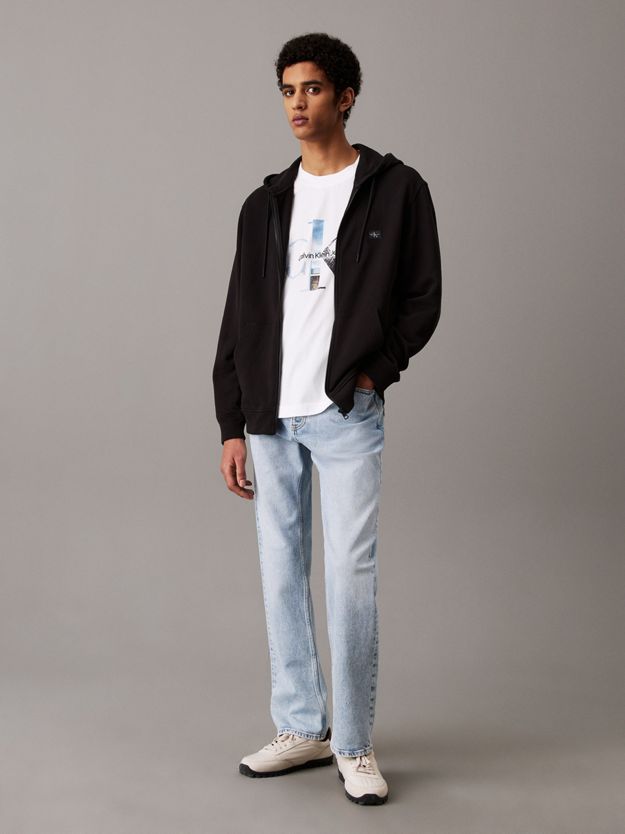 Cotton Terry Zip Up Hoodie