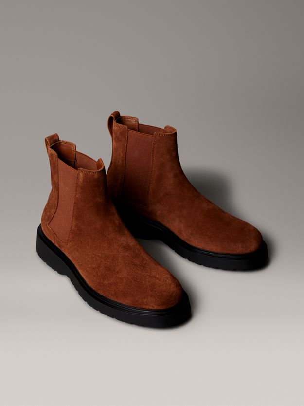 Suede Chelsea Boots