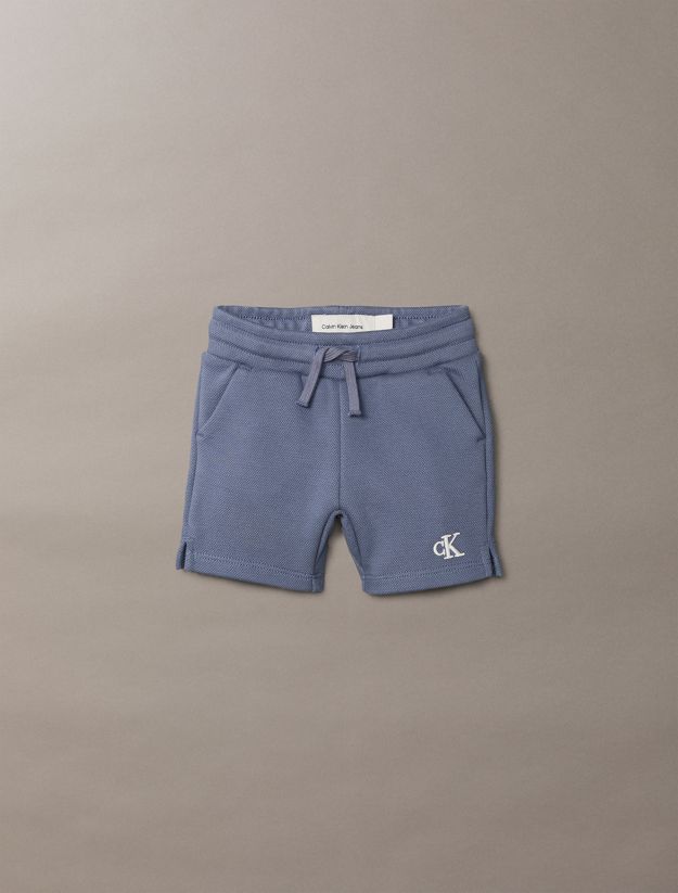 Newborn Bonded Pique Shorts