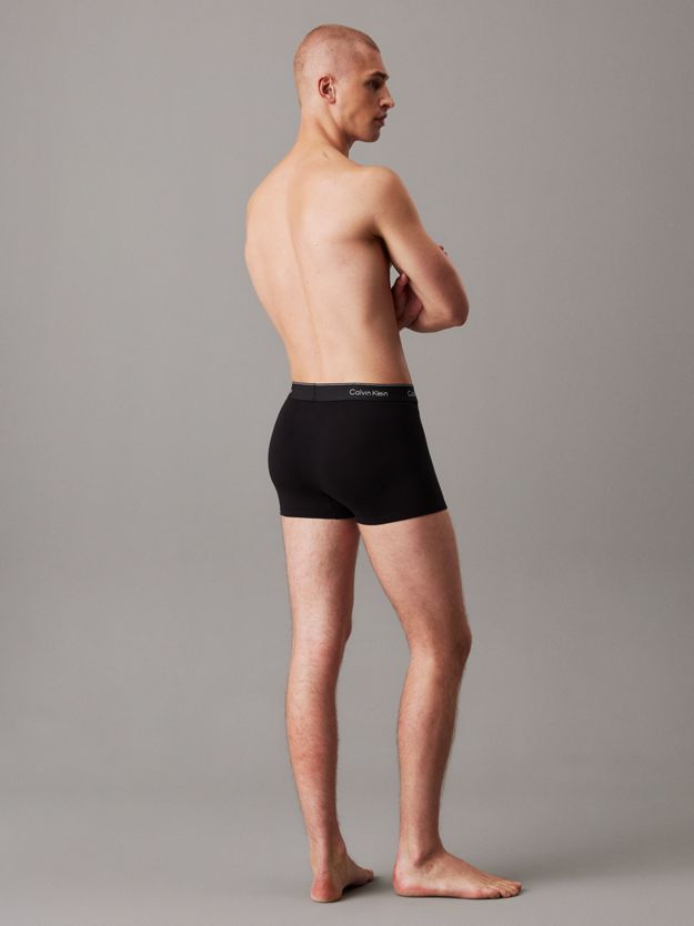 3 Pack Relaxed Dart Trunks - Icon Cotton Stretch