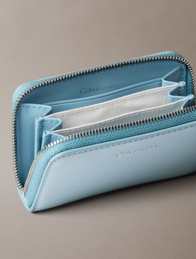 Foil Logo Square Zip Wallet