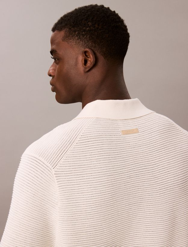 Tech Knit Johnny Collar Polo Shirt