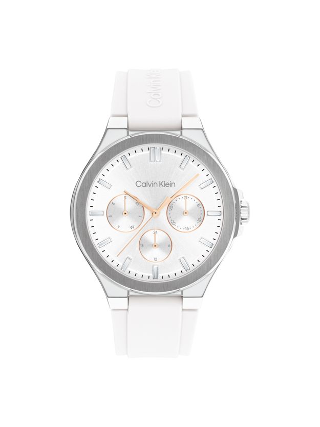 Stainless Steel Multifunction Watch