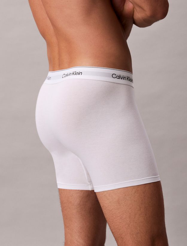 5 Pack Boxer Briefs - Icon Cotton Stretch