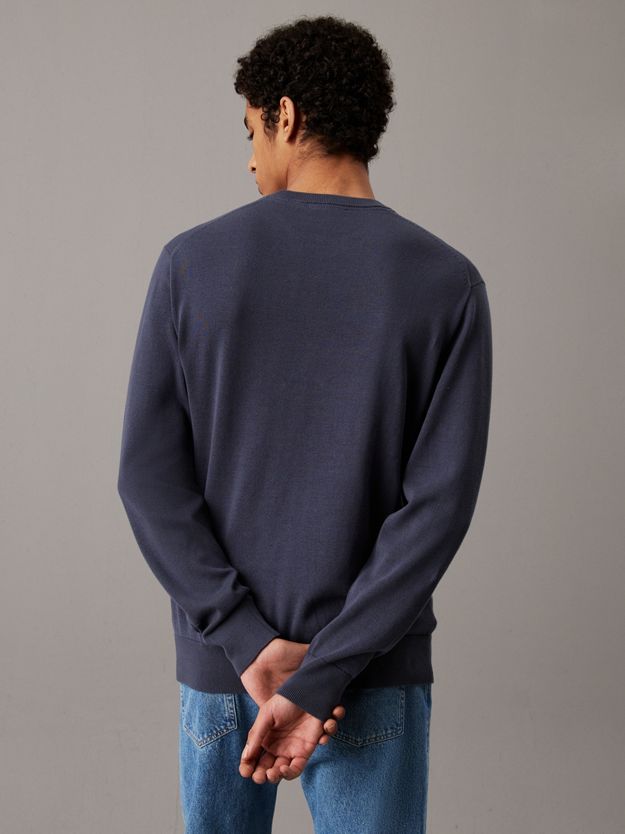 Smooth Cotton Monogram Jumper