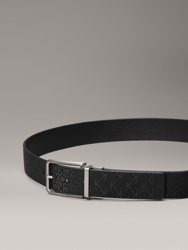 Leather Reversible Logo Belt