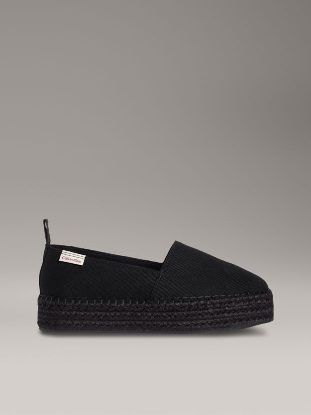 Canvas Platform Espadrilles