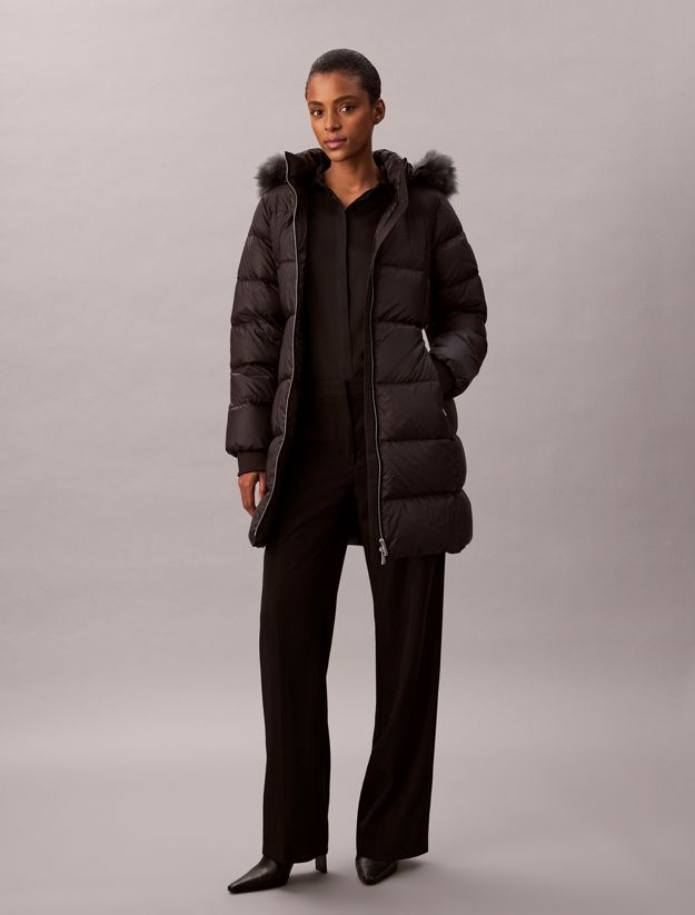 Long Down Puffer Coat
