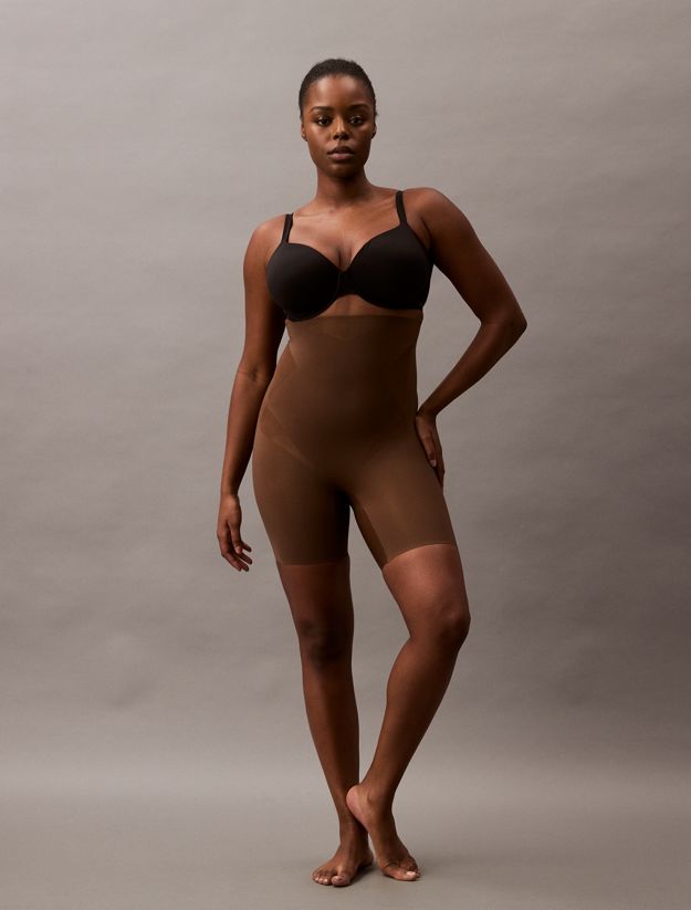 High Waisted Shapewear Shorts - Stay Put Stretch