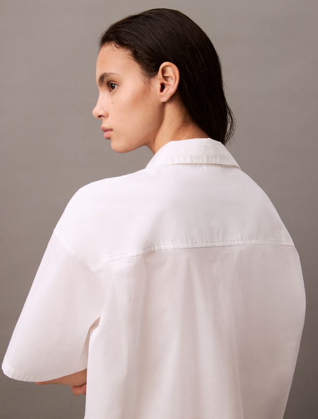 Cotton Poplin Pyjama Top