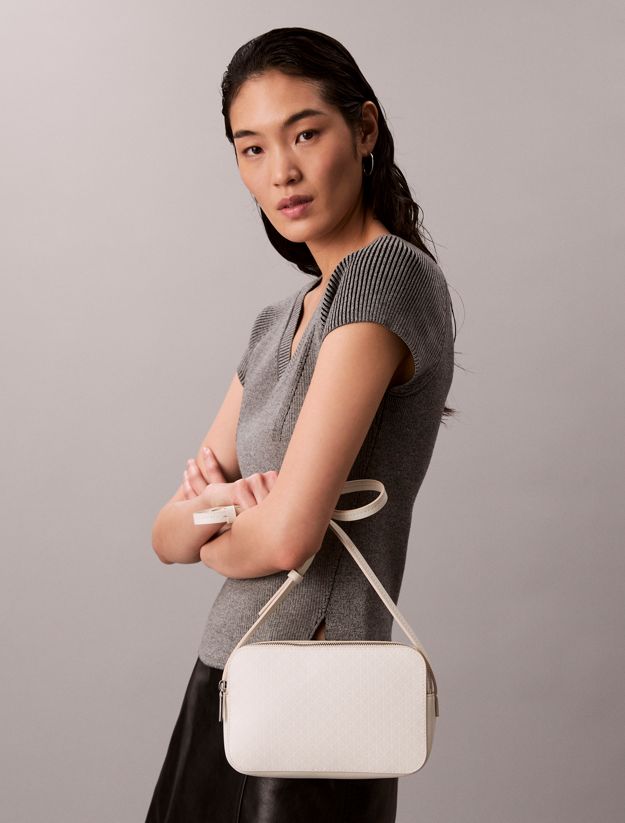 Allover Monogram Logo Camera Bag