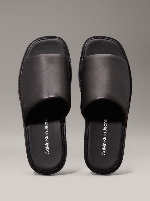 Leather Sliders