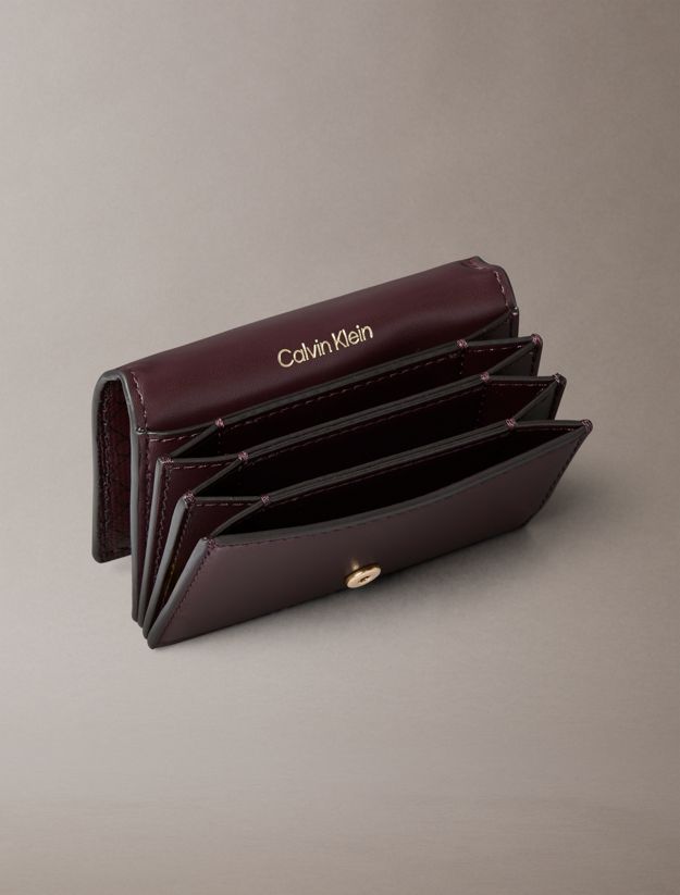 Monogram Logo Accordion Card Holder