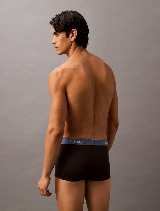 5 Pack Low Rise Trunks - Icon Cotton Stretch