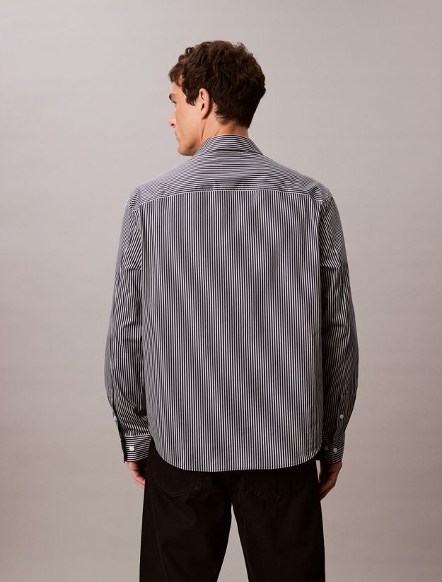 Satin Relaxed Button-Down Shirt