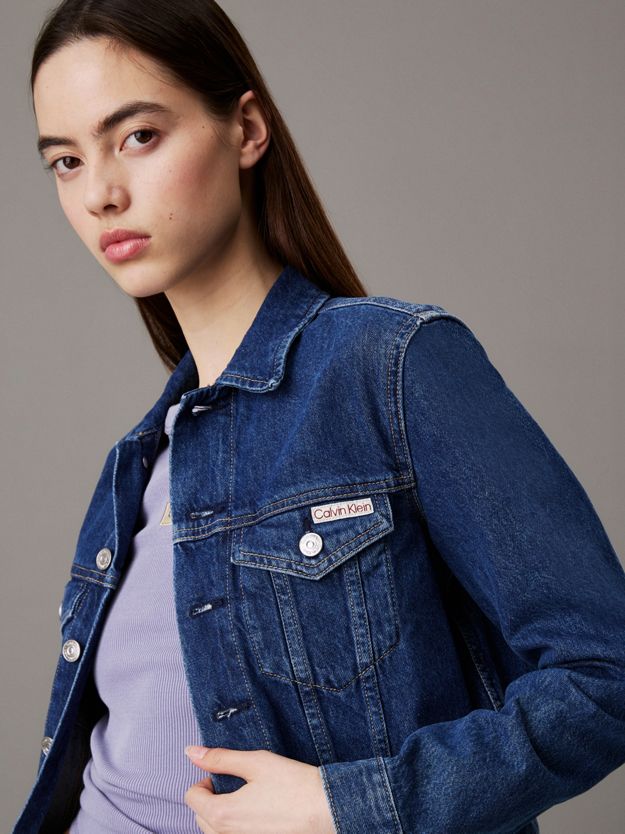 Cropped 90's Denim Jacket