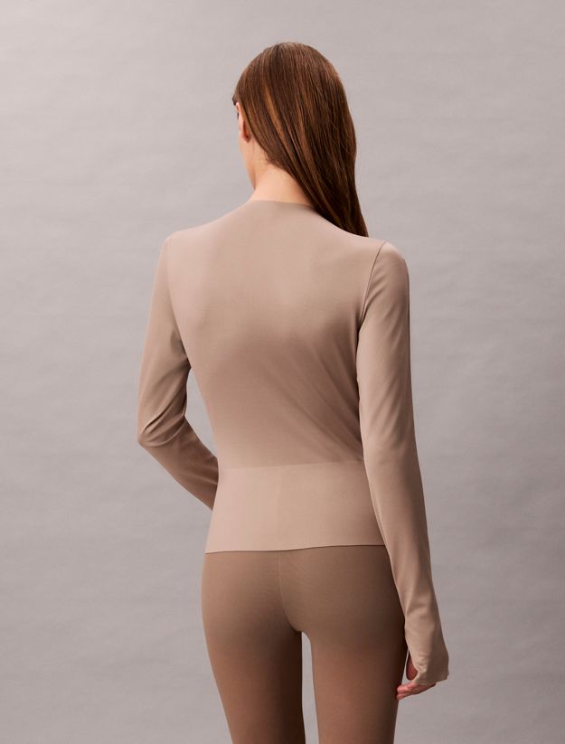Invisible Midlayer Shapewear Zip Up Jacket