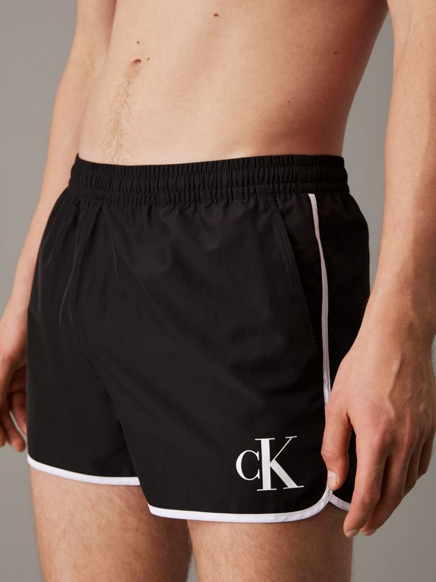 Runner Swim Shorts - CK Monogram