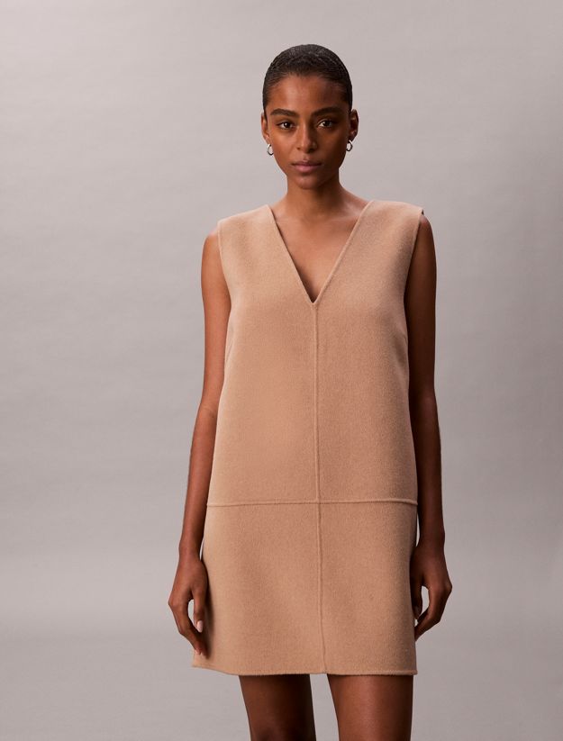 Double Face Wool Dress