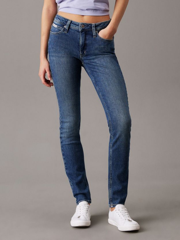 Mid Rise Skinny Jeans