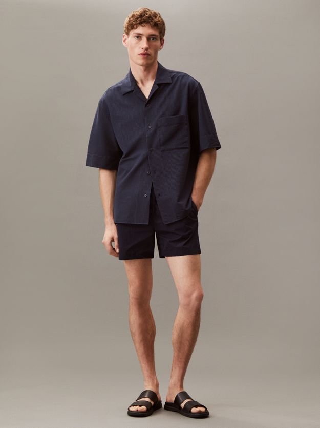 Double Waistband Swim Shorts - CK Soft Nylon