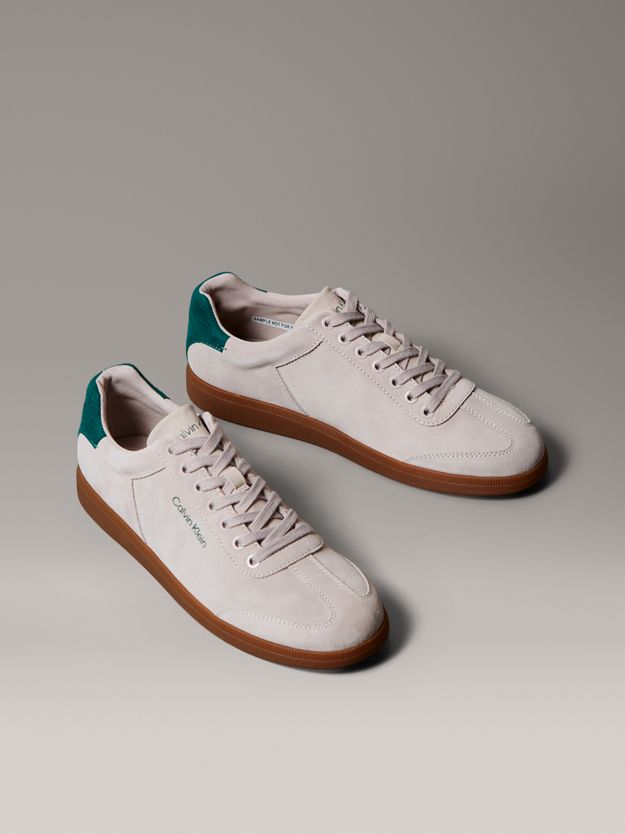 Suede Wingtip Trainers