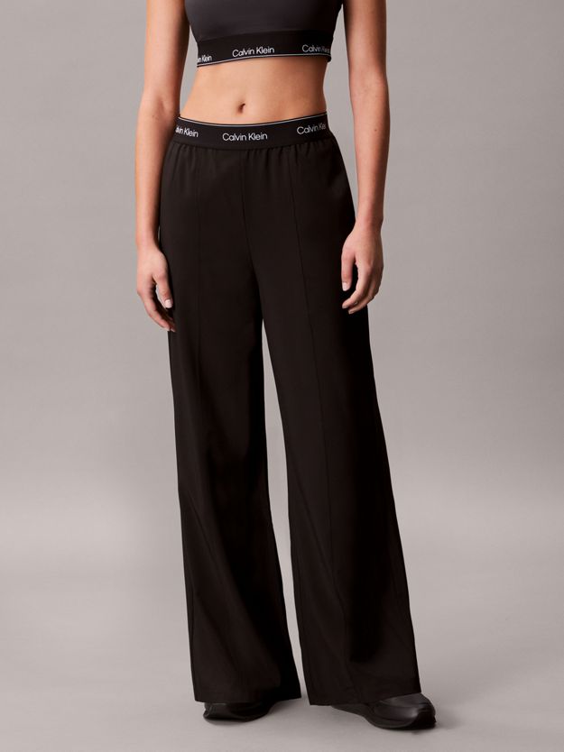 Performance Wide Leg Tracksuit Bottoms