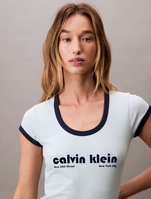 Calvin Klein Logo T-shirt Dress