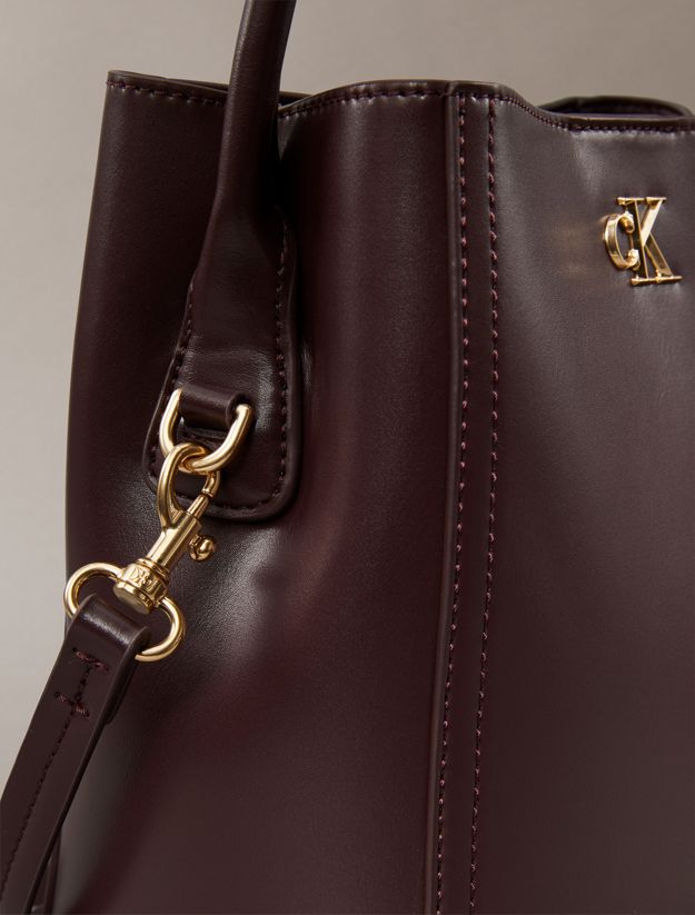 Monogram Logo Hardware Bucket Bag