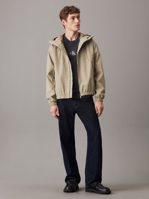 Technical Hooded Jacket
