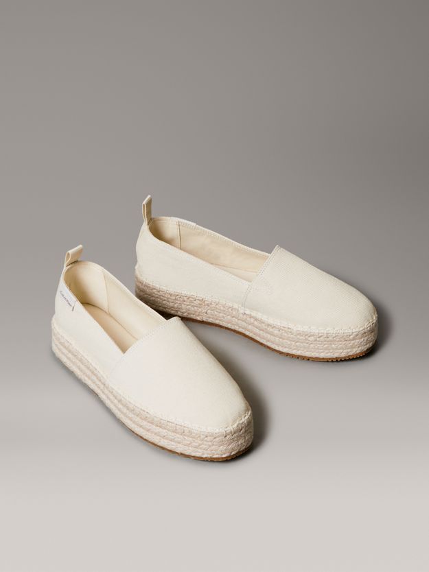Canvas Platform Espadrilles