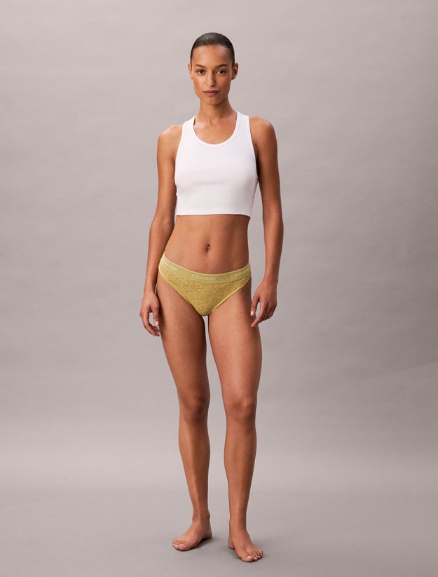 High Leg Tanga - Icon Cotton Stretch