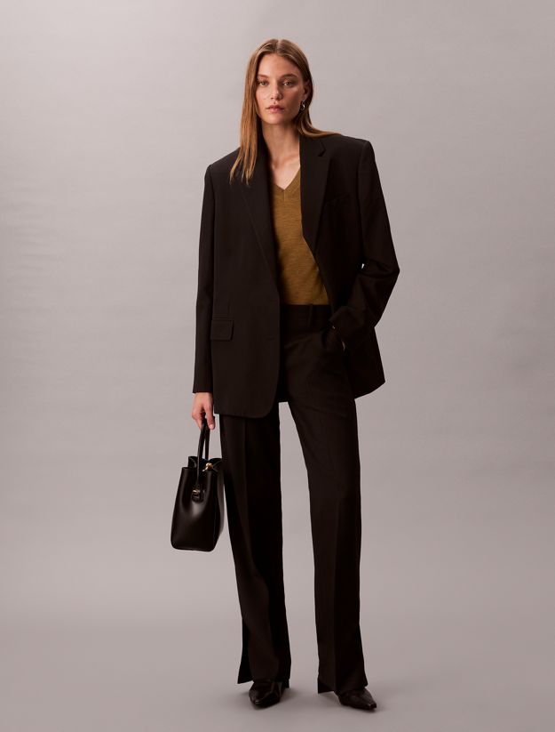 Merino Wool V-Neck Jumper