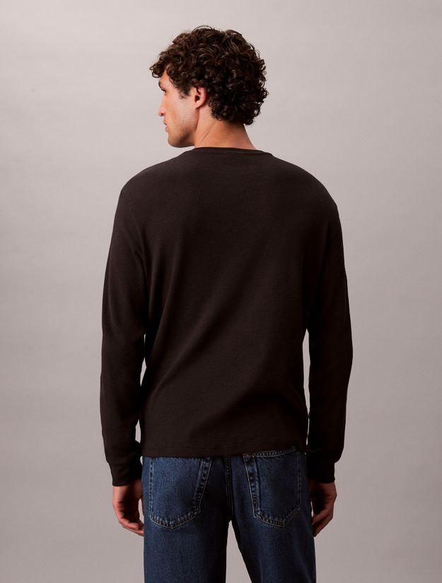 Long Sleeve Waffle T-shirt