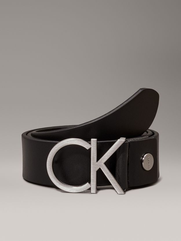 Leather Logo Belt