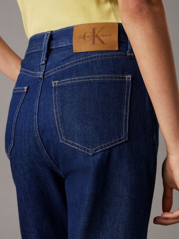High Rise Straight Jeans