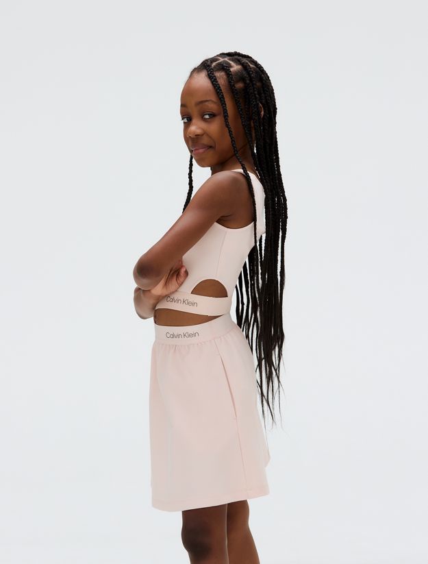 Flared Punto Milano Skirt