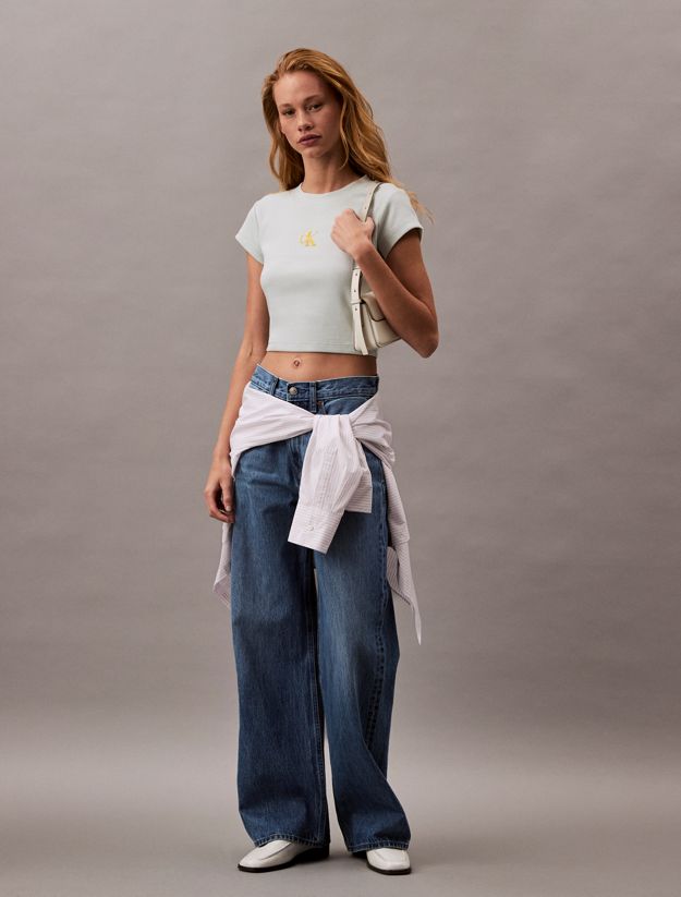 Monogram Logo Baby Tee