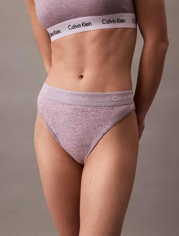 High Leg Tanga - Icon Cotton Stretch