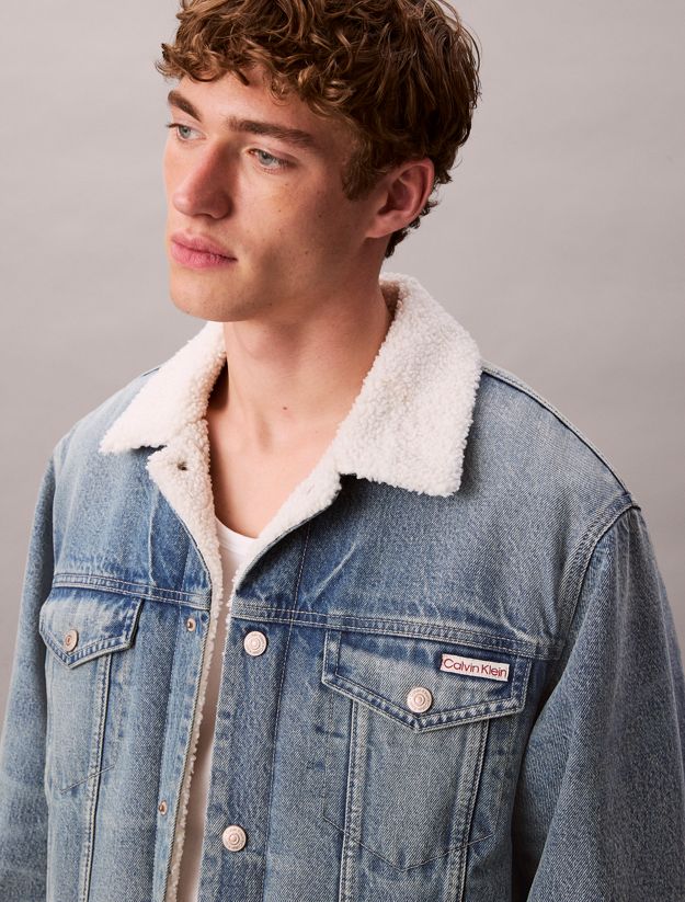 90's Sherpa Denim Jacket
