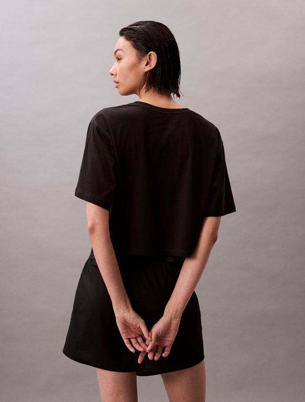 Boxy Cropped Pyjama Top - Pride