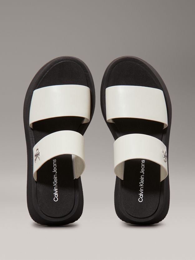 Leather Platform Sandals